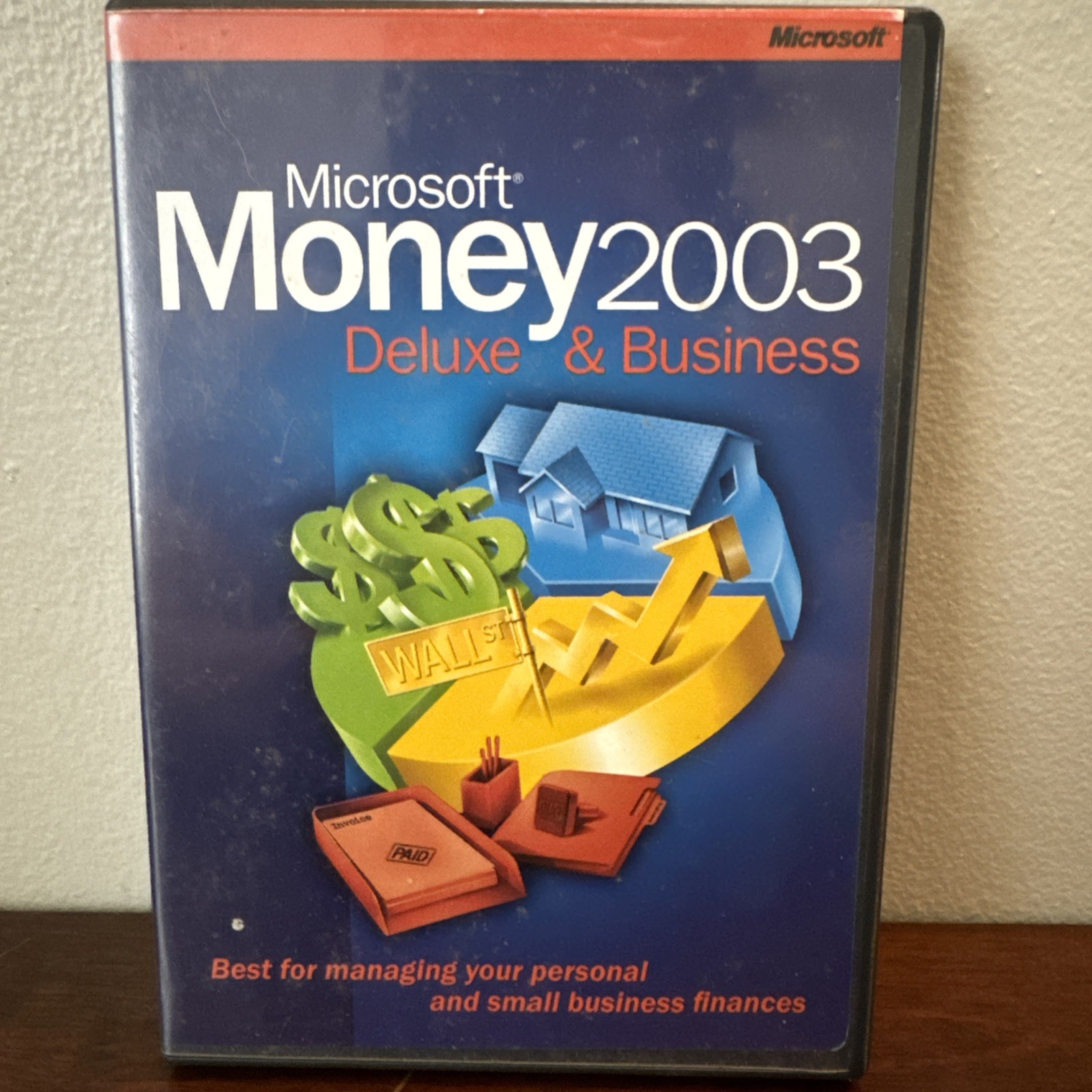 Microsoft Money 2003 Deluxe and Business PC Software