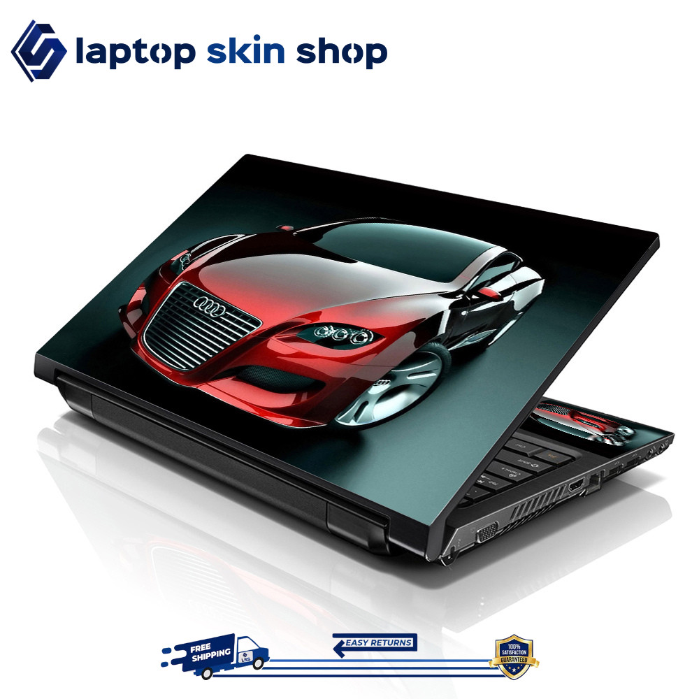 Laptop Skin Sticker Decal Cover Wao Car for Notebook Dell Apple Asus 13-16 inch
