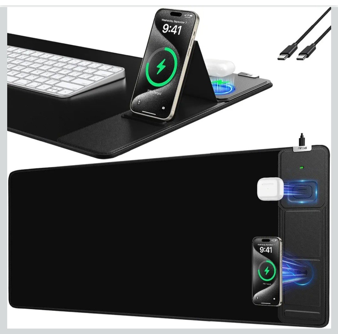 Mouse Pad, Office Desk Mat, Large Gaming Mousepad with Superior Micro-Weave...