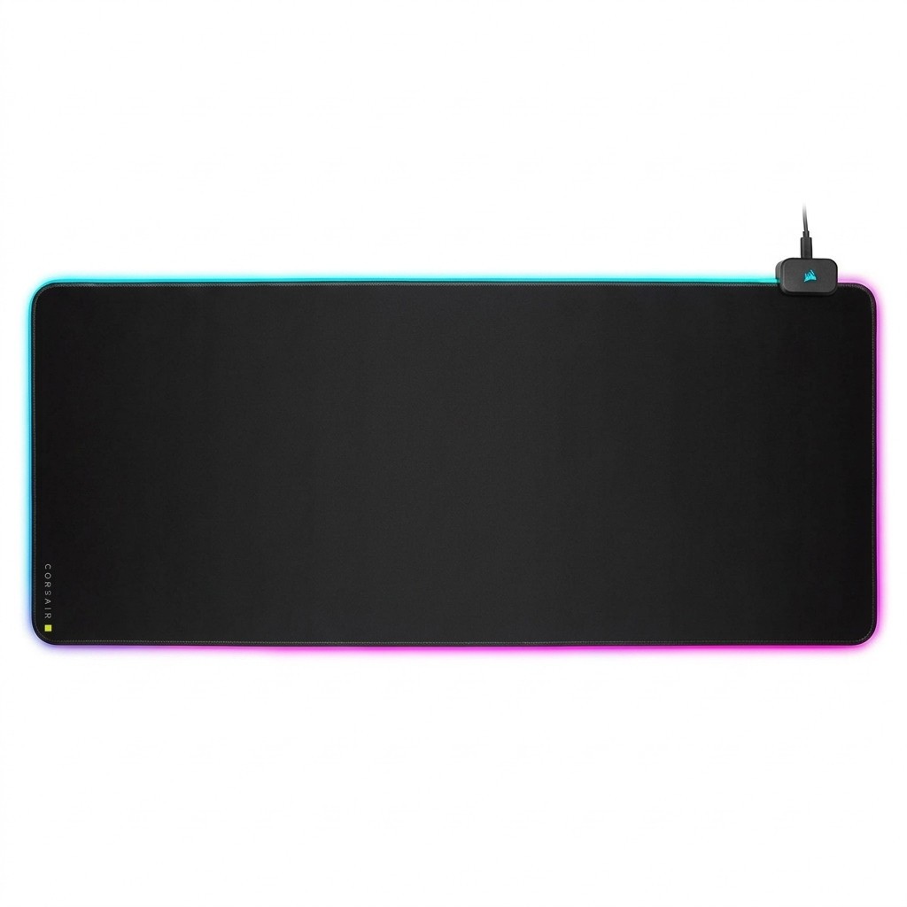 CORSAIR MM700 RGB Extended Cloth Gaming Mouse Pad - 360° RGB Lighting - Open Box