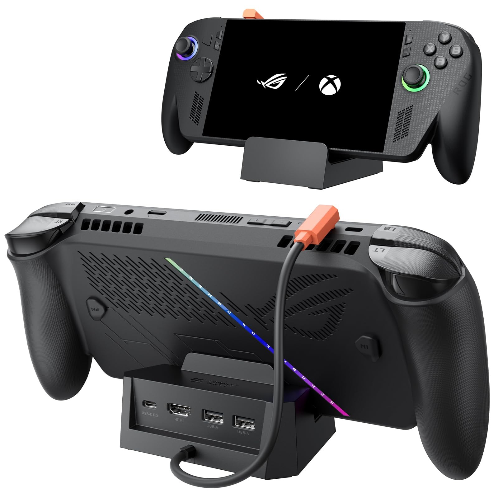 JSAUX 4-in-1 Docking Station for ROG Xbox Ally X/Steam Deck/LegionGo-HB0503