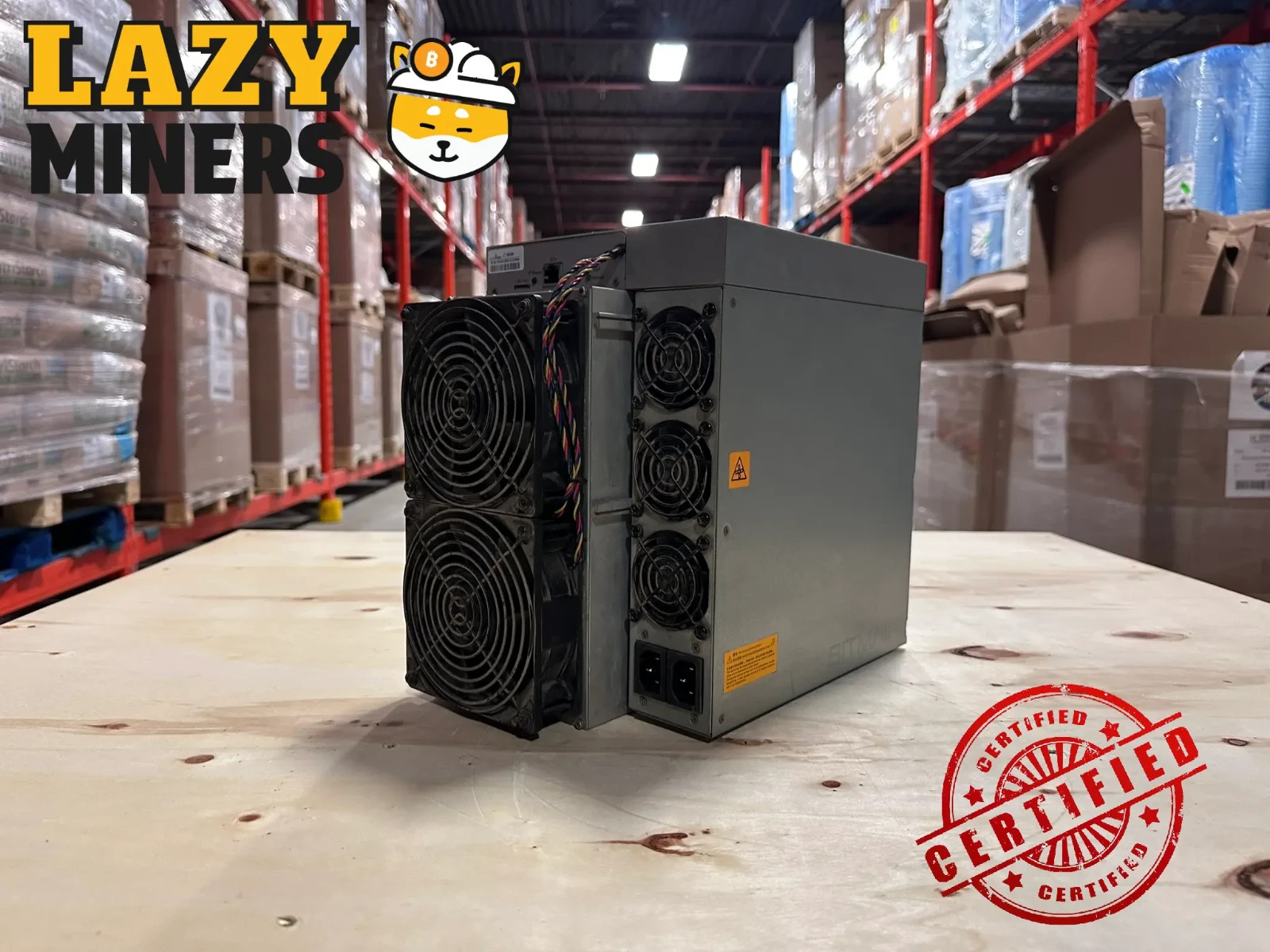 Bitmain Antminer L7 9050 - LTC/Doge Scrypt Miner - Used