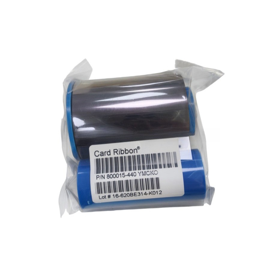 800015-440 New Color Ribbon YMCKO For Zebra P330i P430i Printer-200 Prints
