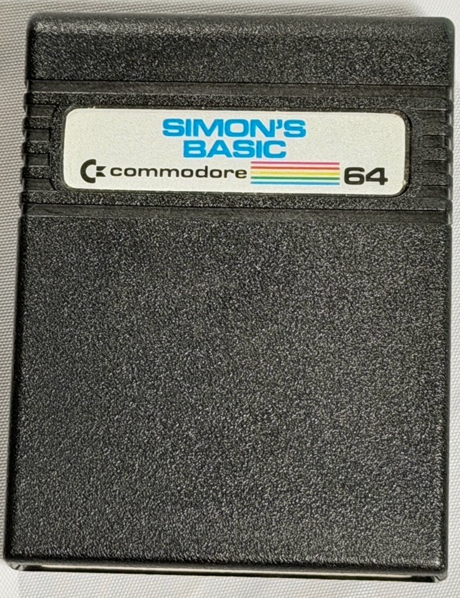 Commodore 64 Simons’ BASIC Programming Cartridge C64 Vintage Software Untested