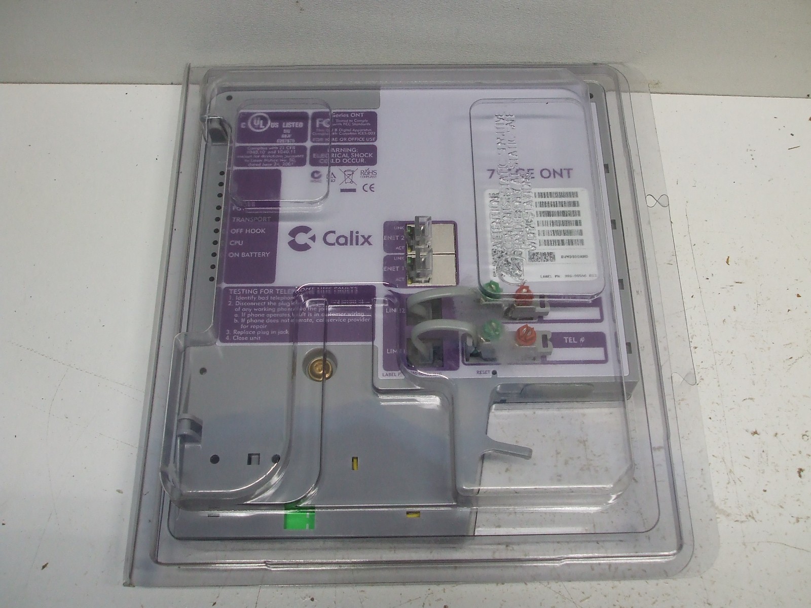 Calix 711GE ONT Optical Network Terminal Module 