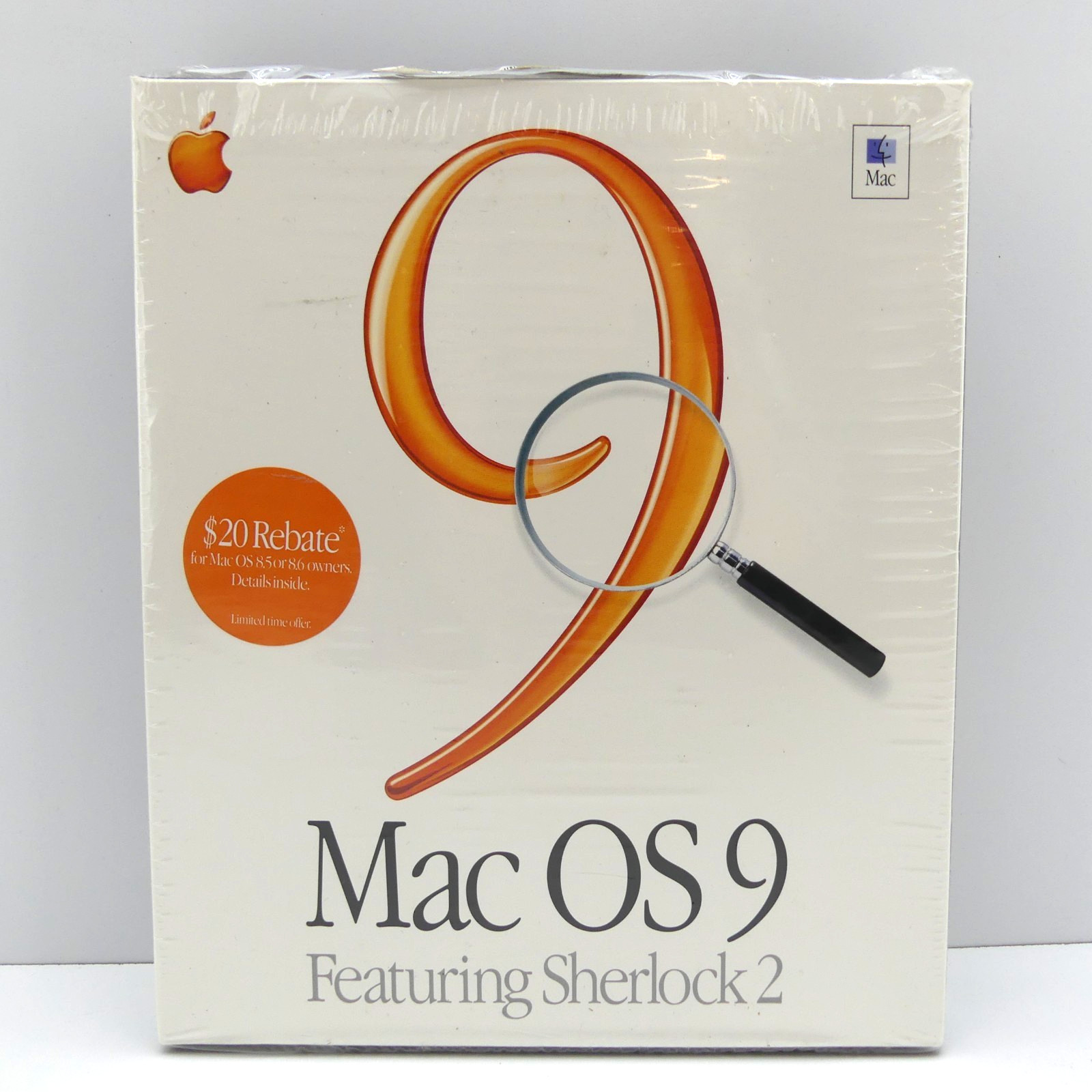 Apple Mac OS 9.0 (Retail) (1 User/s) - Full Version for Mac M7401LL/A