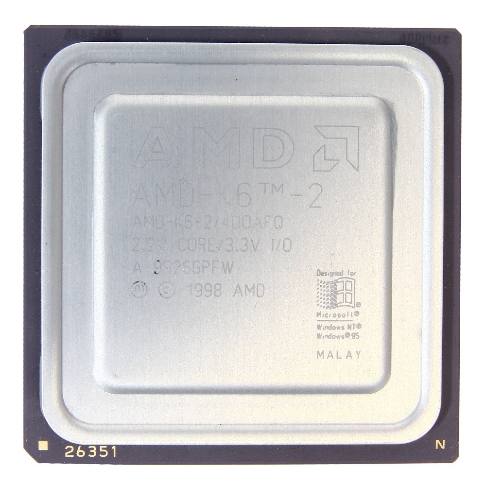 AMD K6-2/475AFX 475MHz/32KB/95MHz Socket Super 7 Desktop PC-CPU 2.2V