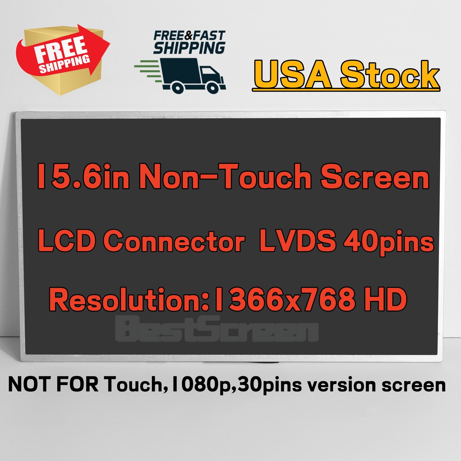 IBM-Lenovo IDEAPAD Y510P Series 15.6" LED LCD Screen Display Panel HD