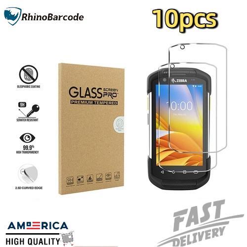 10Pcs Tempered Screen Protector for  Zebra Symbol TC77 TC70 TC75