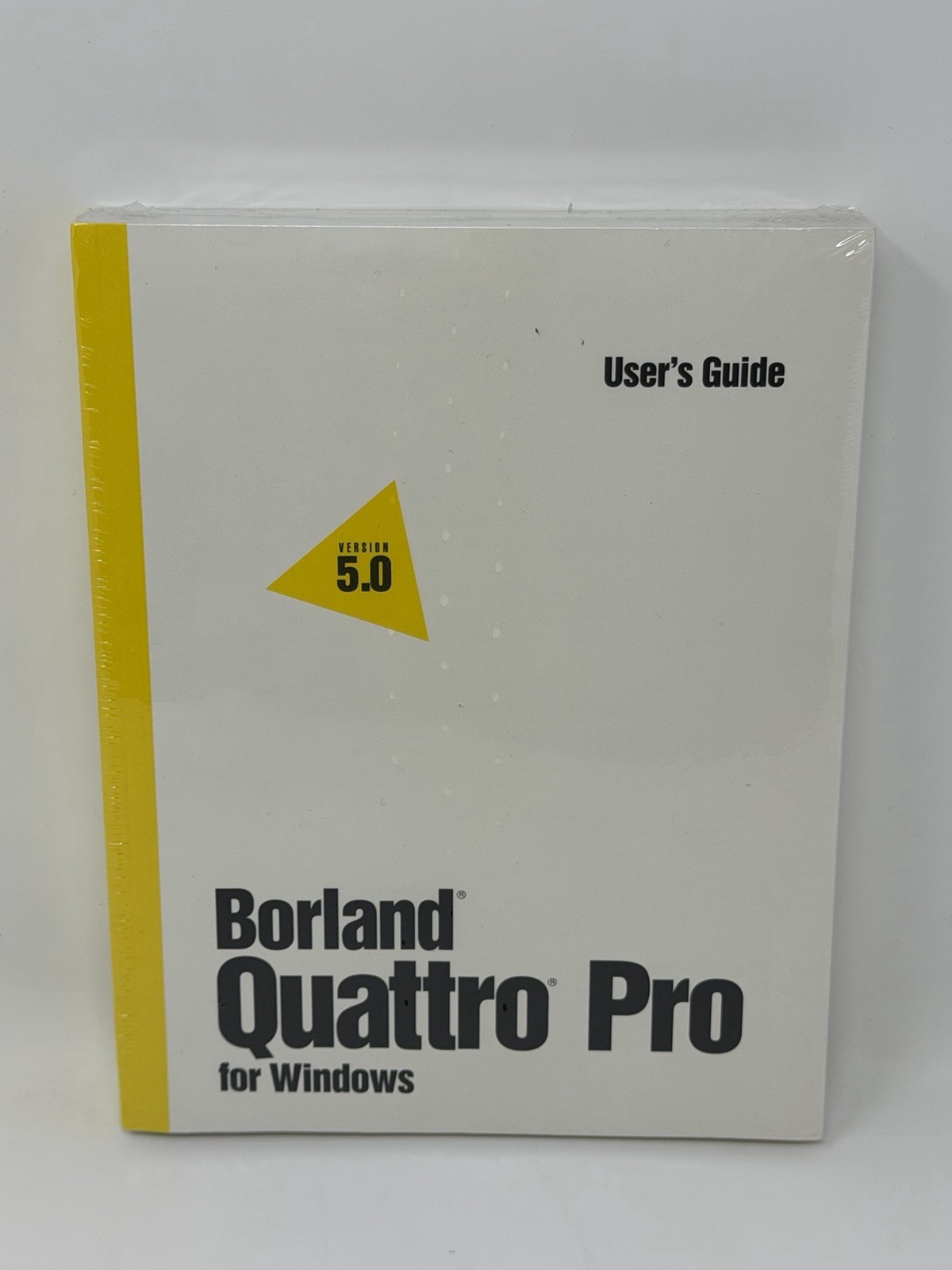 Borland Quattro Pro for Windows Version 5.0 User's Guide New Sealed
