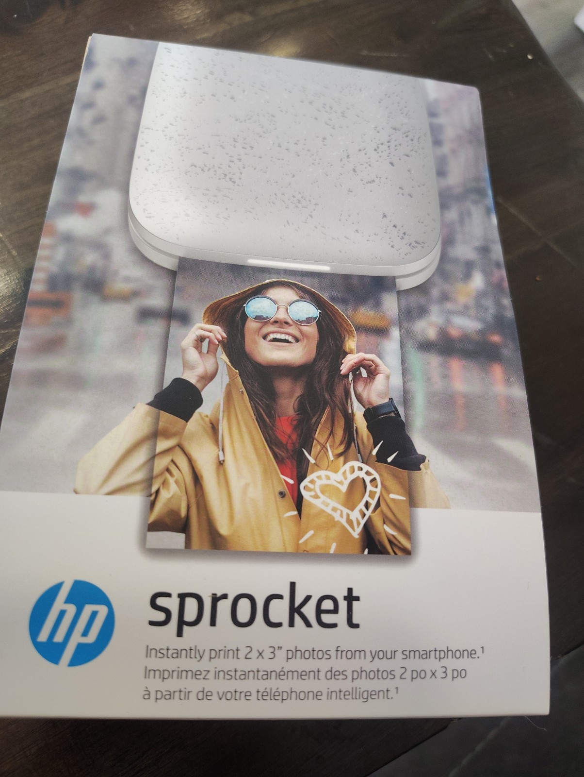 HP SPROCKET PORTABLE 2 X 3" INSTANT PHOTO PRINTER LUNA PEARL BRAND NEW