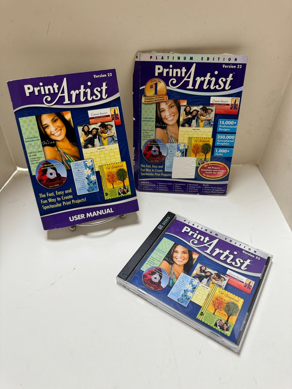 Nova Development Print Artist Platinum Edition Version 22 Software CD/DVD