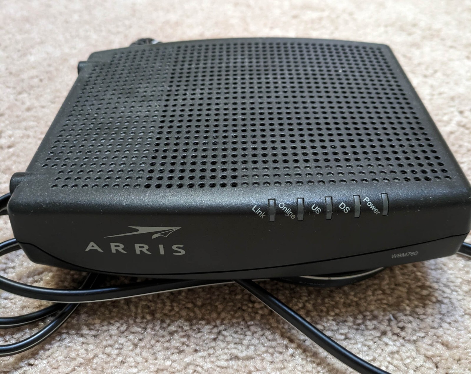 ARRIS WBM760A DOCSIS 3.0 cable modem 