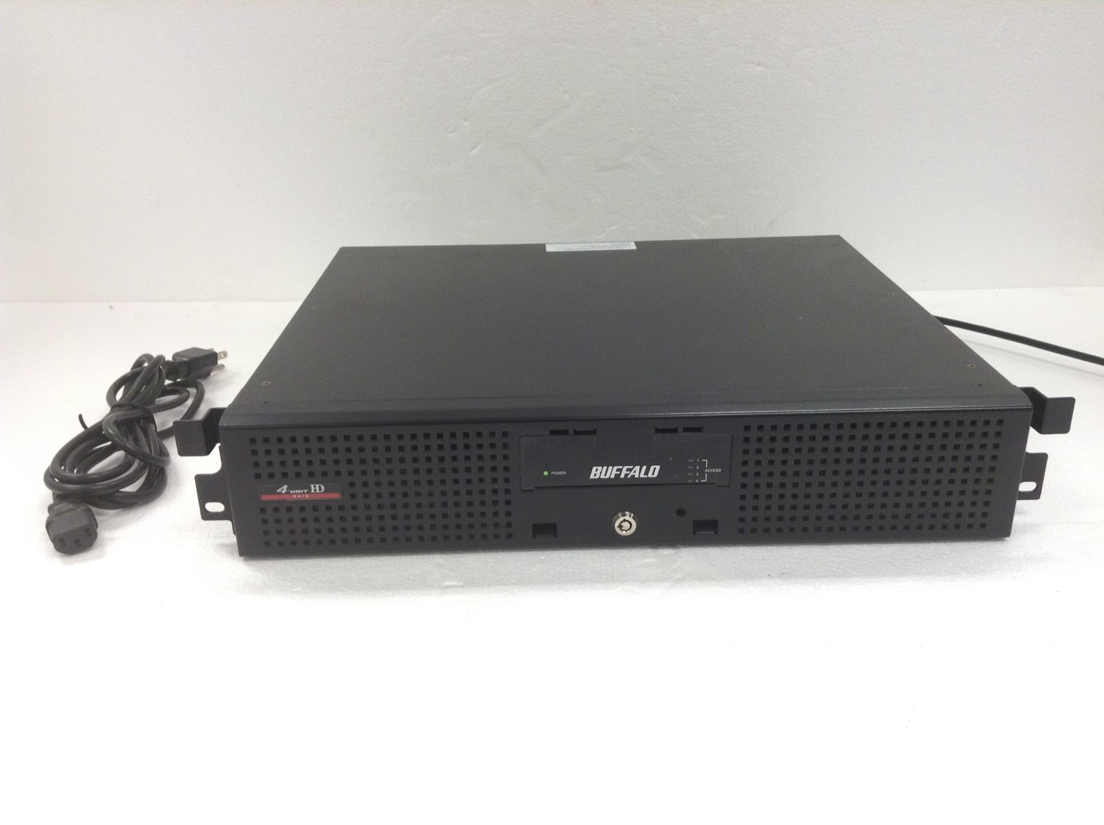 Buffalo HD-RQS1TSU2/R5 RAID Enclosure 4-Bay USB SATA No Drives WORKING 