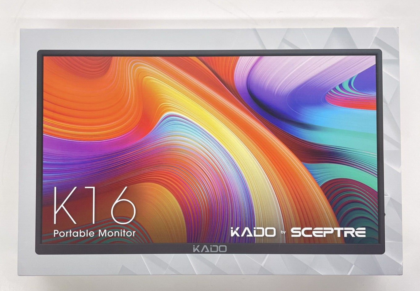 Kado Sceptre K165w-fpnt Portable Monitor for Laptop 15.6 HDMI Dual USB TypeC K16