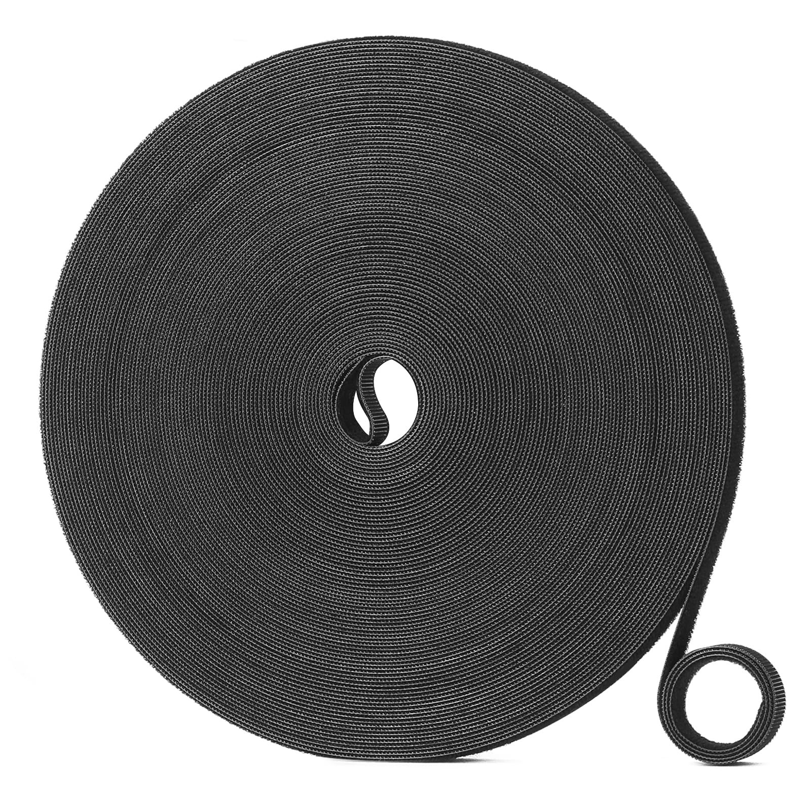 100ft x 1/2 Inch Reusable Cable Ties - Adjustable Cord Straps