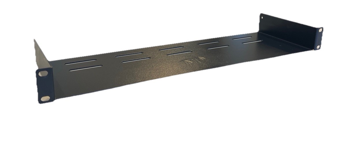 NavePoint 1U Vented Rack Tray Universal Rack Tray 6" (150mm) Deep No Lip