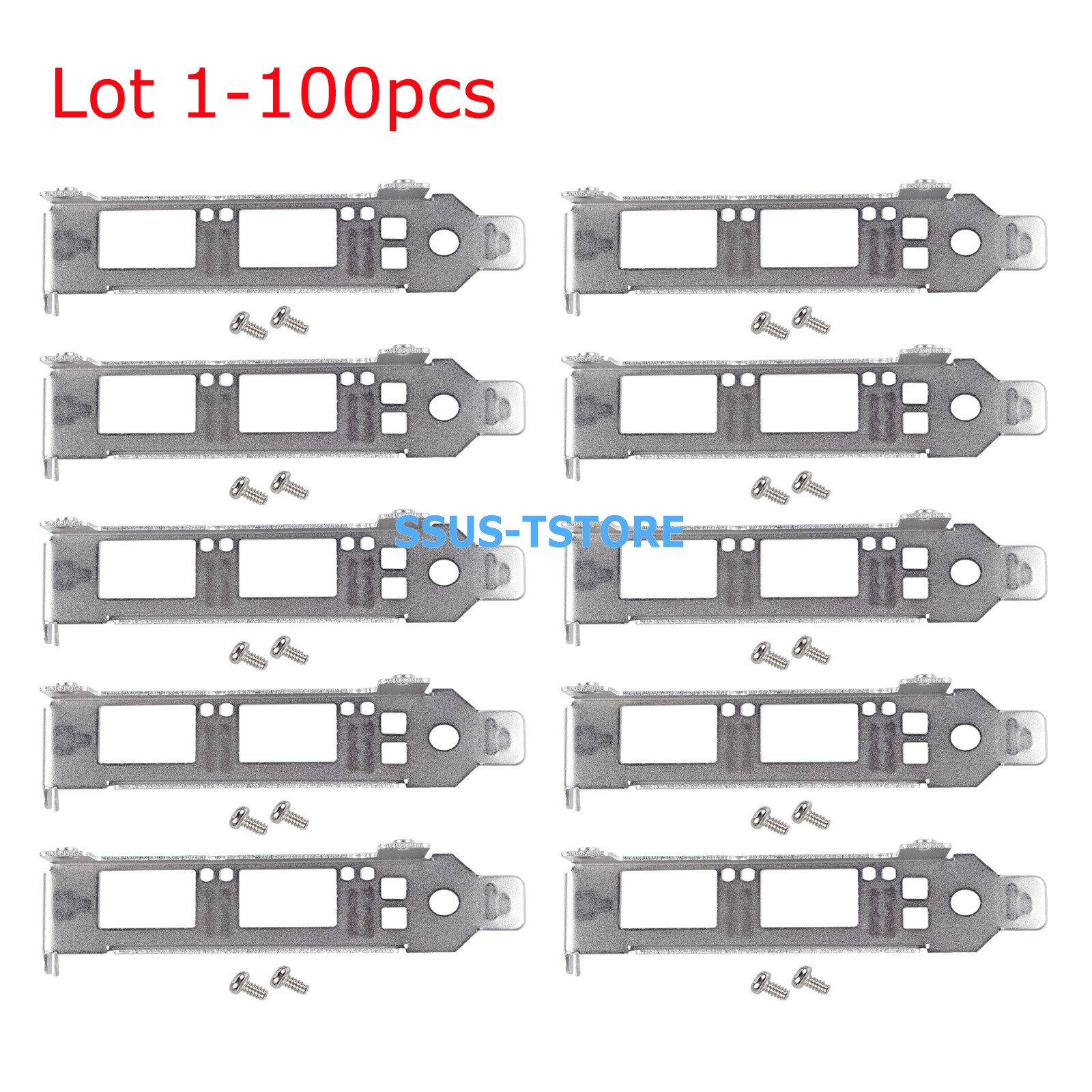 Lot Short Low Profile Bracket for Intel X520-DA2 X520-SR2 X710-DA2 H24562-002