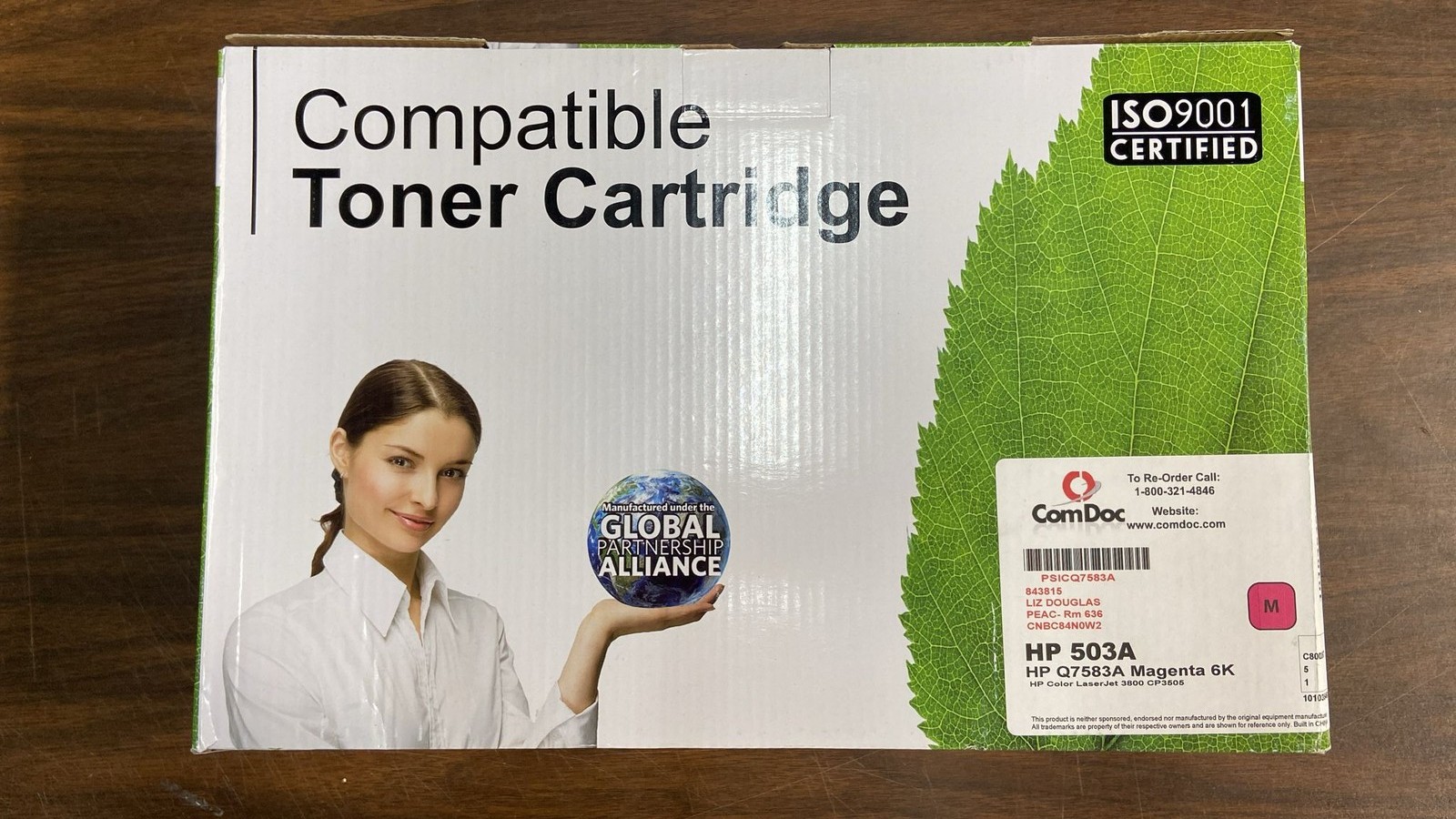 ComDoc Compatible Toner Cartridge HP 503A HP Q7583A Magenta 6K HP Color LaseJet
