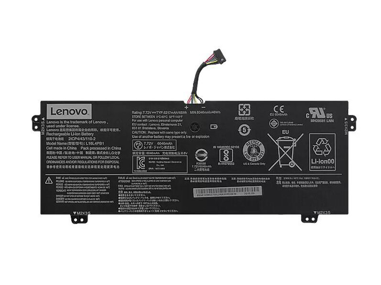 Genuine Battery L16L4PB1 L16M4PB1 L16C4PB1 For Lenovo Yoga 720-13IKB 730-13IKB