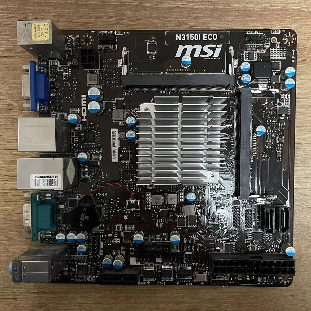 For MSI N3150I ECO Motherboard 8G DDR3 Mini-ITX Mainboard Quick delivery