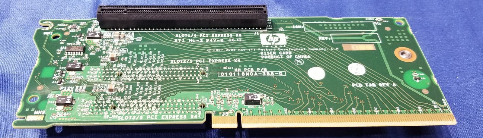 HP DL380 G6 / G7 Server PCI-E Expansion Card / Board 496057-001 451278-001
