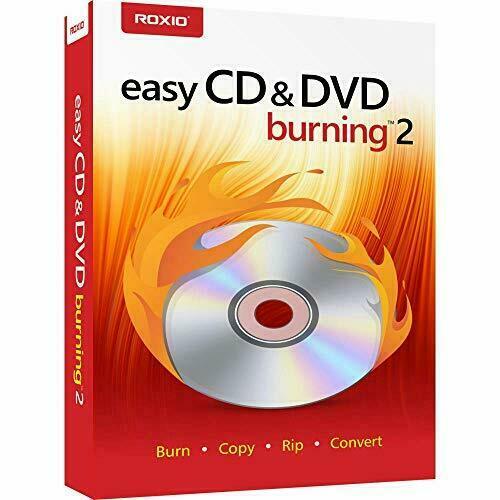 Corel Easy CD & DVD Burning 2 | Disc Burner & Video Capture usb [PC Disc] NEW