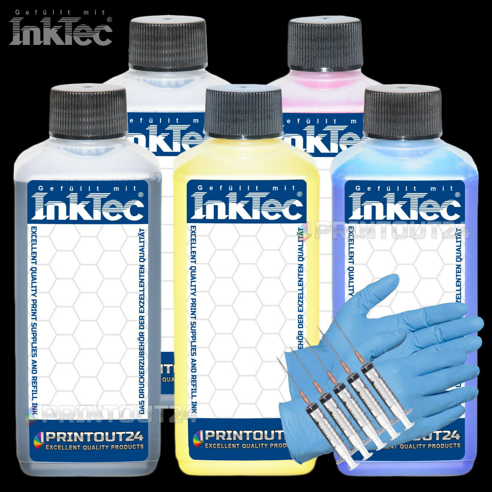 2.5L InkTec® PIGMENT Ink For Canon ImagePROGRAF iPF830 iPF840 iPF850 MPF
