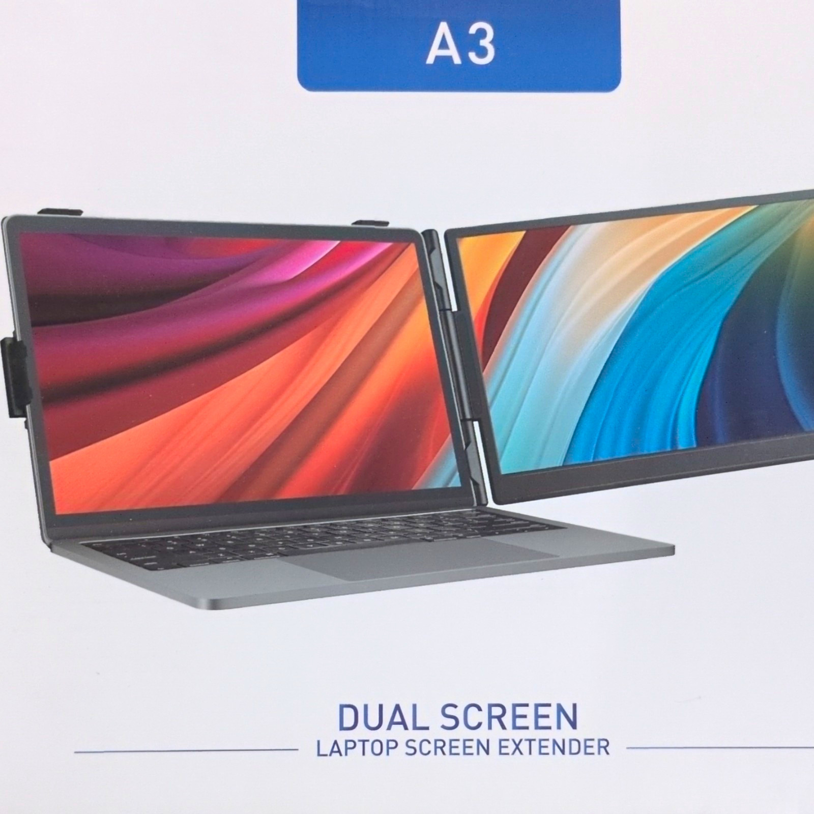 A3 Dual Screen 14 in Laptop Screen Extender IPS 1080P 60Hz USB-C Mini HDMI