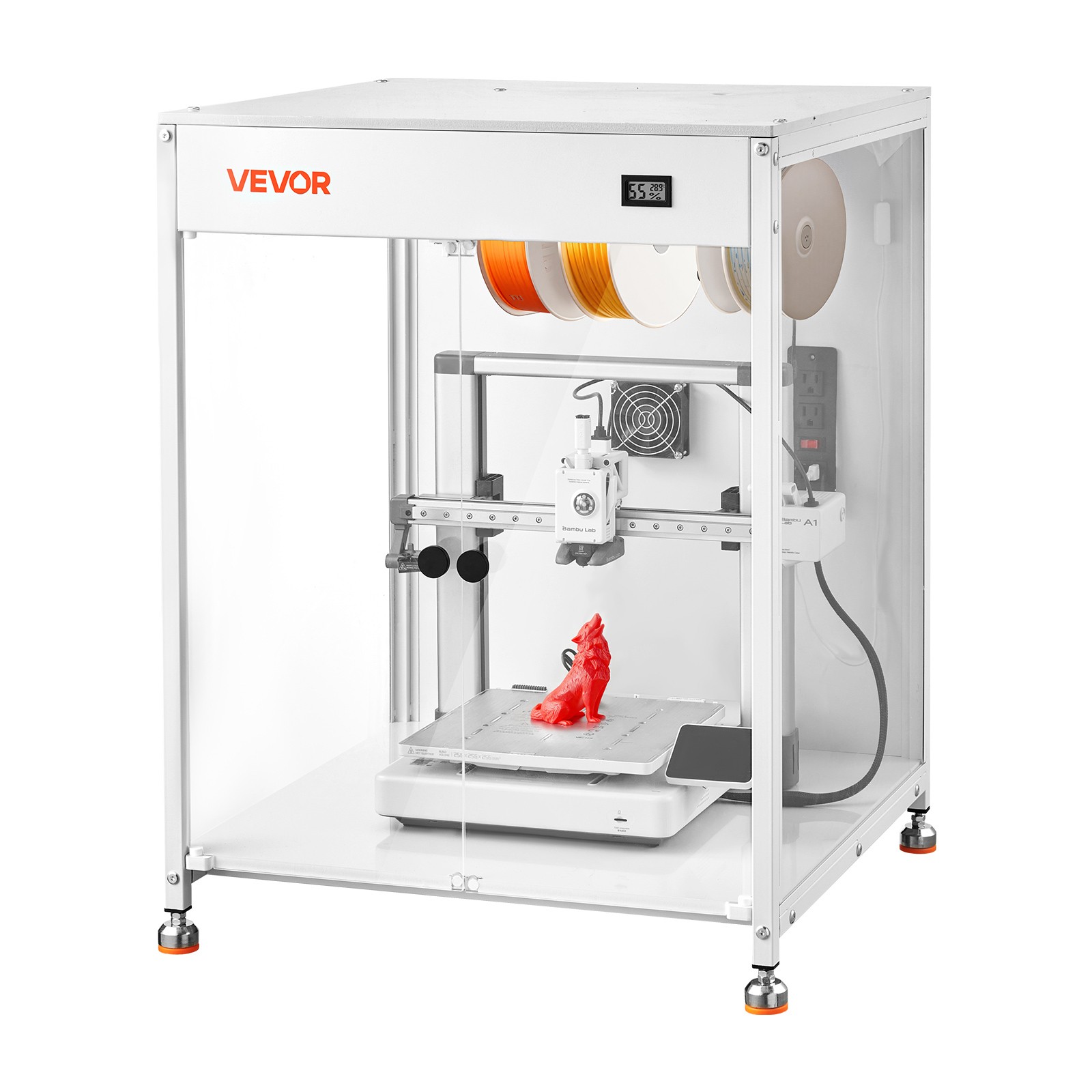 VEVOR 3D Printer Enclosure with Ventilation for Bambu Lab/Ender/Neptune Kobra
