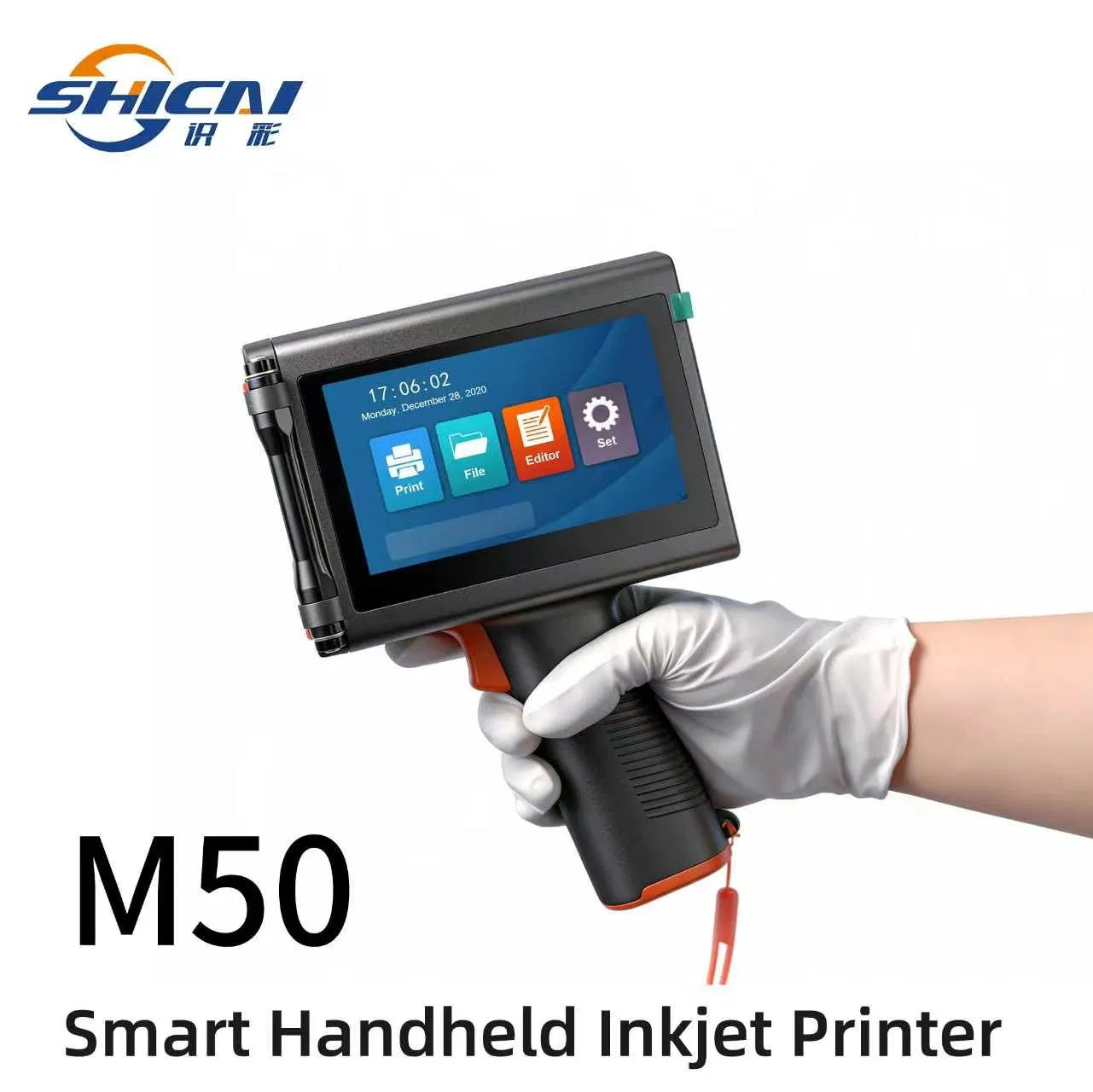 50mm Portable Inkjet Printer for Wide Surface Date Expiry Batch Code