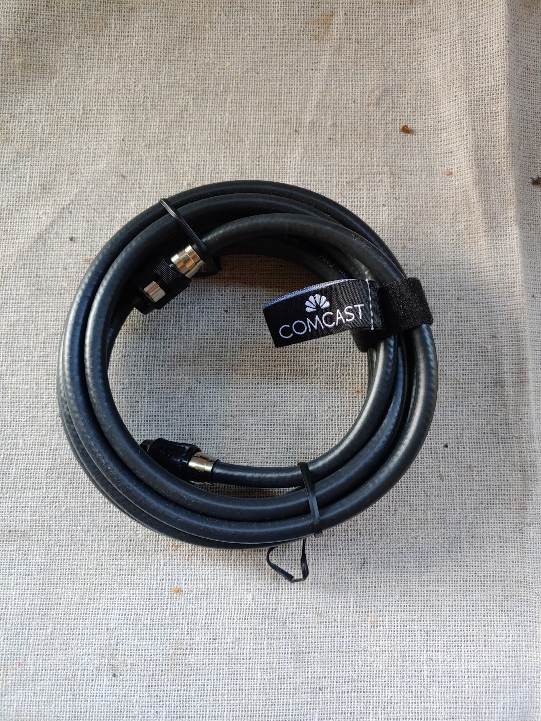 Coax Comcast Xfinity Black Cable PPC Perfect Flex 6 Series 18 AWG CATVX 10FT KB