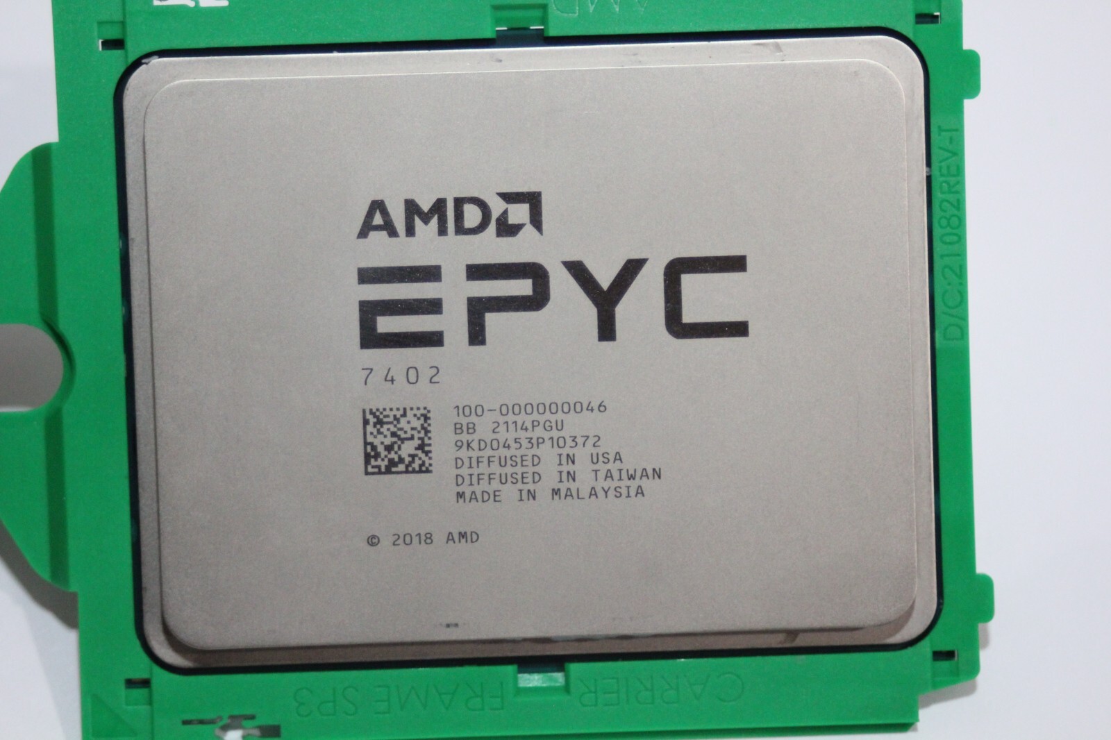 AMD Epyc 7402 Server Processor (3.35 GHz, 24 Cores, Socket SP3) Tray
