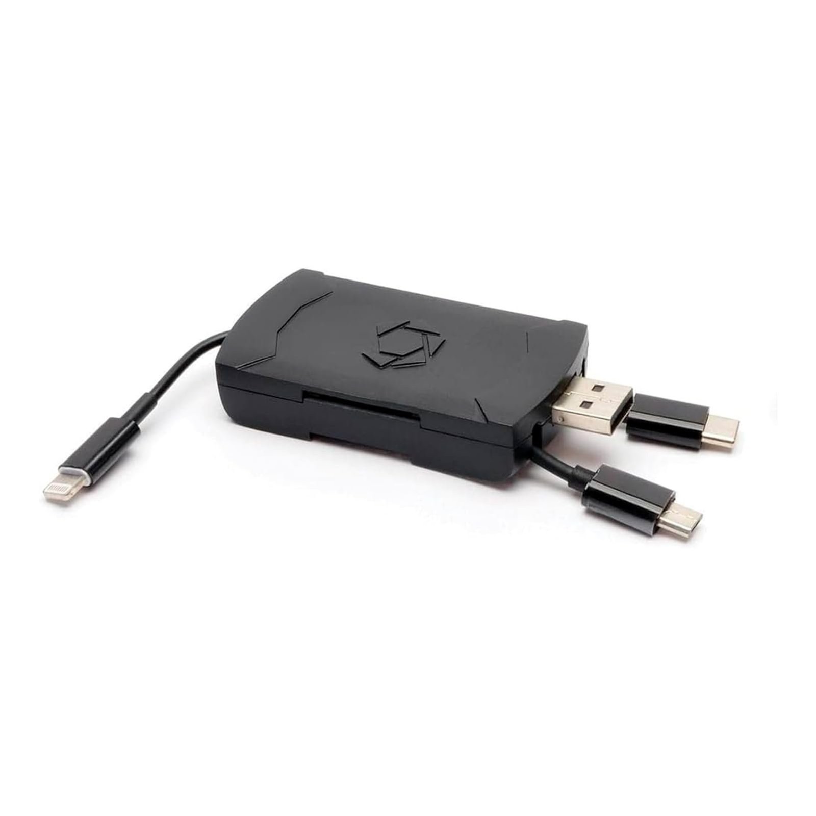 Stealth Cam 4-in-1 Card Reader for iOS & Android Phone Tablet PC...