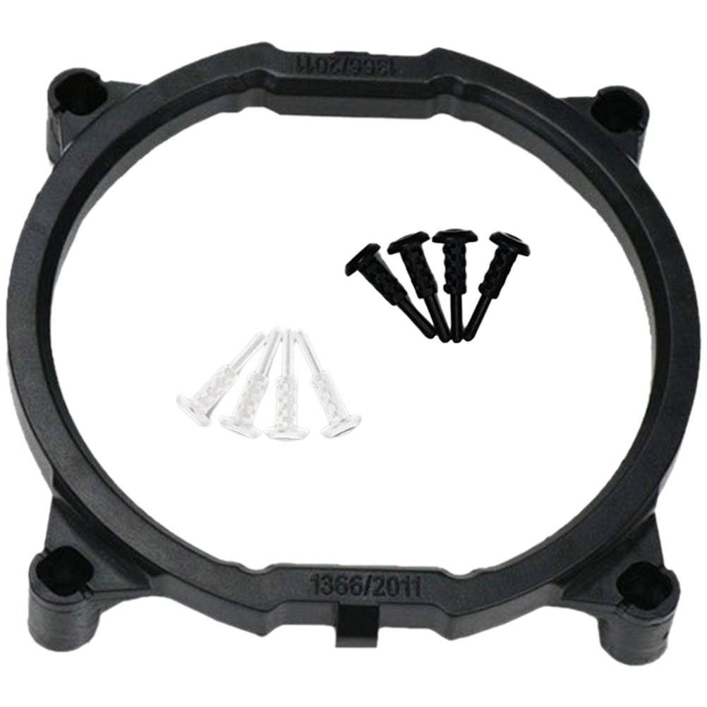 CPU Cooler Bracket Kit 8Pcs ABS with Quick Install for 1366 2011 Socket