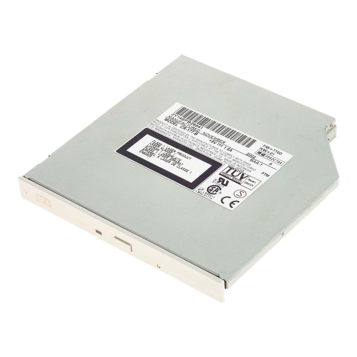 Internal Drive MATSUSHITA CR-177-B CD-ROM DRIVE IDE SLIM