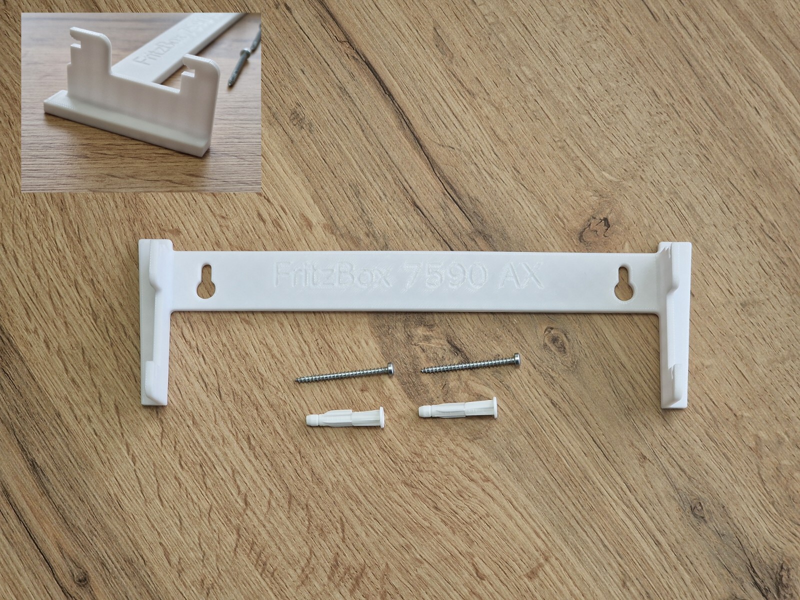 Wall bracket Fritzbox 7590 AX wall bracket 7590 AX 6660 6670 7590 AX 7690