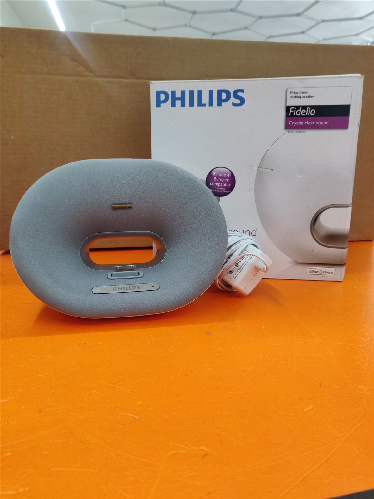 ⭐️⭐️⭐️⭐️⭐️ **AS IS FOR PARTS** Philips Fidelio Docking Speaker DS3000/37