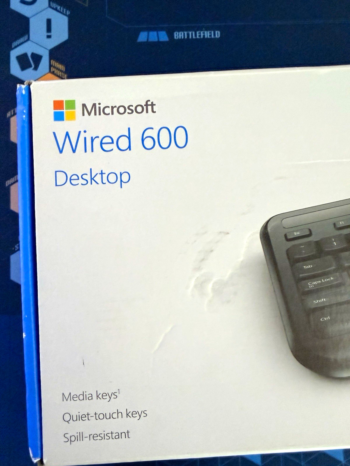 Microsoft Wired 600 Desktop Wired USB Keyboard & Mouse APB-00001