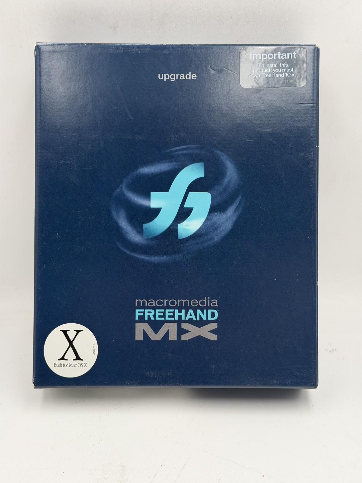 Macromedia Freehand upgrade MX Mac OS X 2003