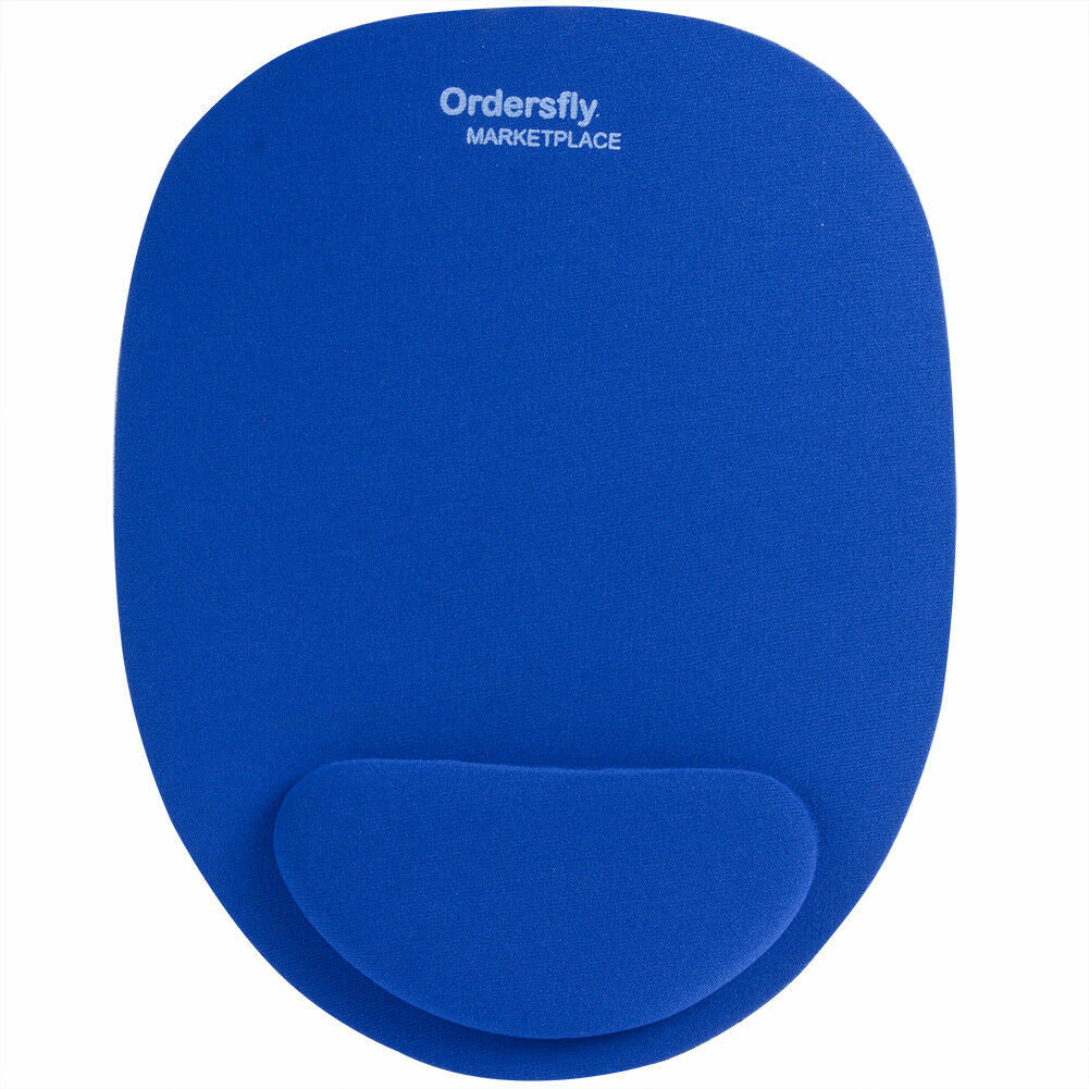 10 Pack - Wrist Rest Support Mousepad Mice Mat for PC Laptop Computer - Blue