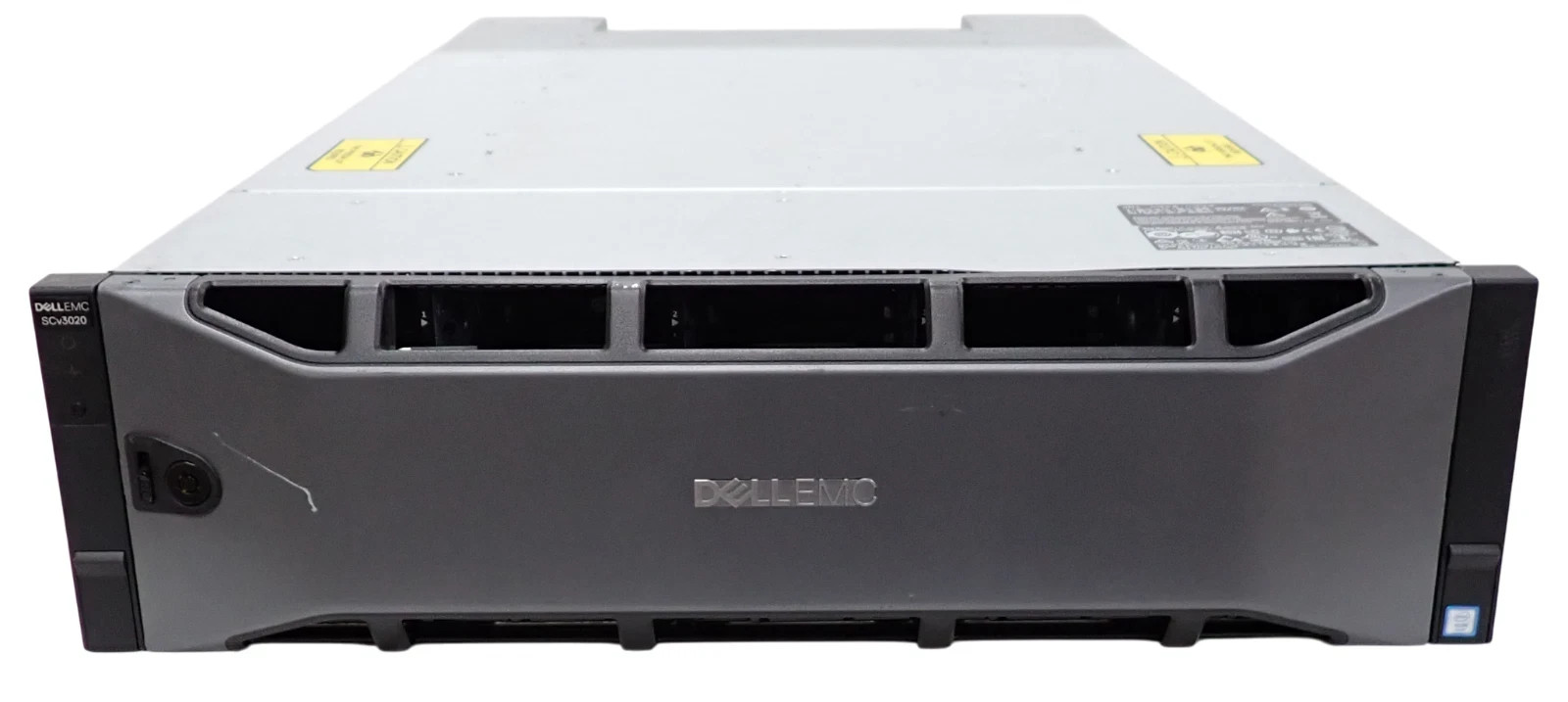 Dell Compellent SCv3020 Storage Array 2x iSCSI Controller 30-Bay 7x 900GB HDD