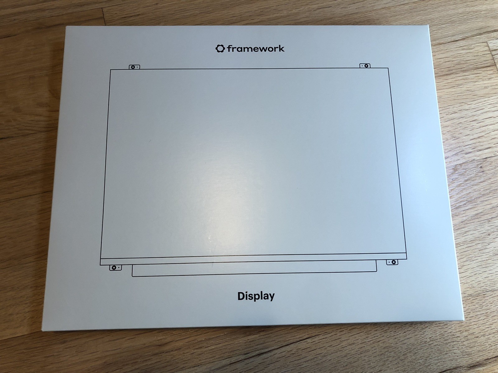 Framework 13 Original Glossy LCD Display Kit -- Clean