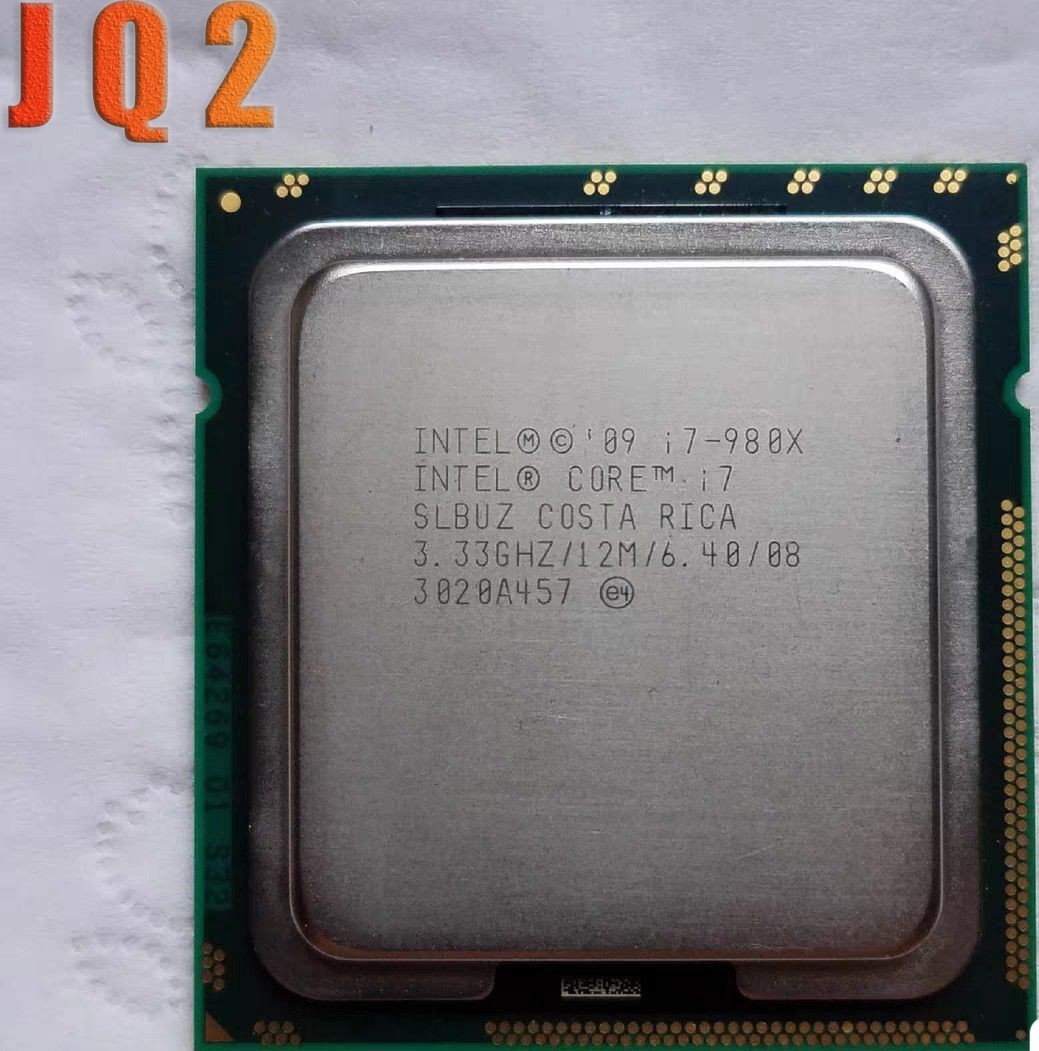 Intel Core i7-980X Used Extreme Edition LGA1366 CPU Processor 3.33GHz 12M 6-Core