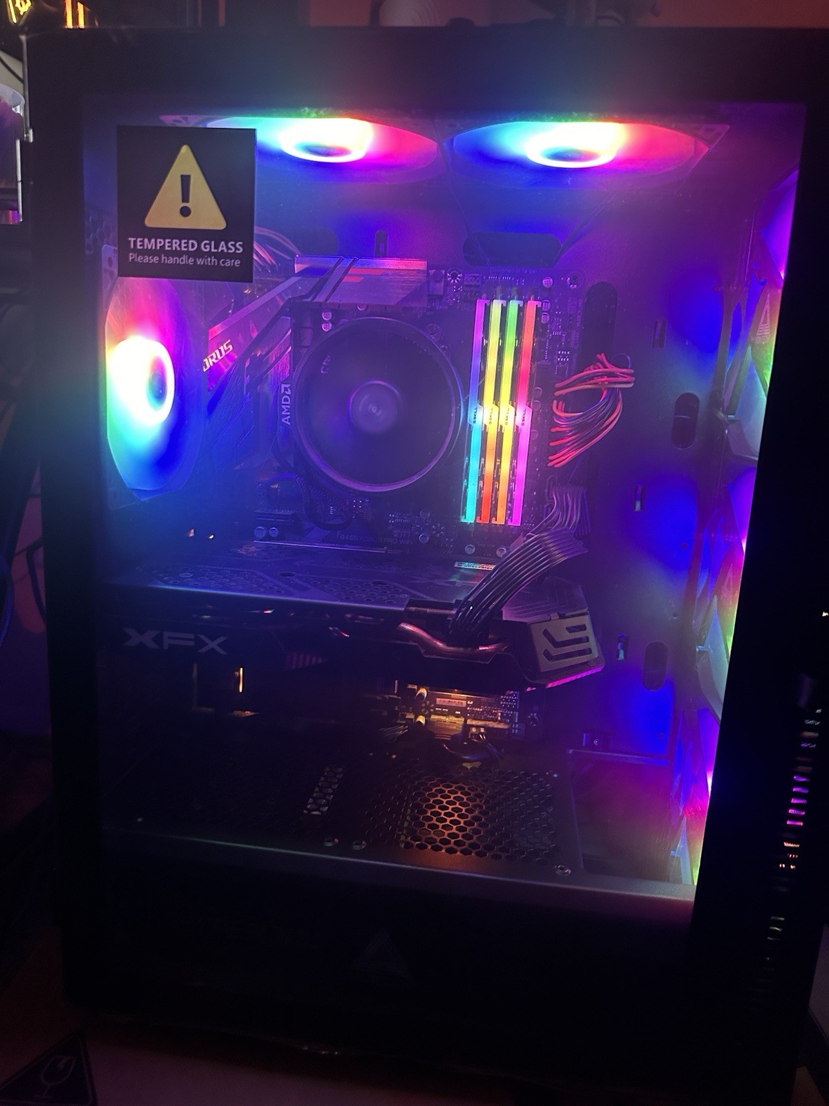 Gaming PC – Ryzen 7 5700X + RX 580 | 32GB RAM | High FPS 1080p Gaming