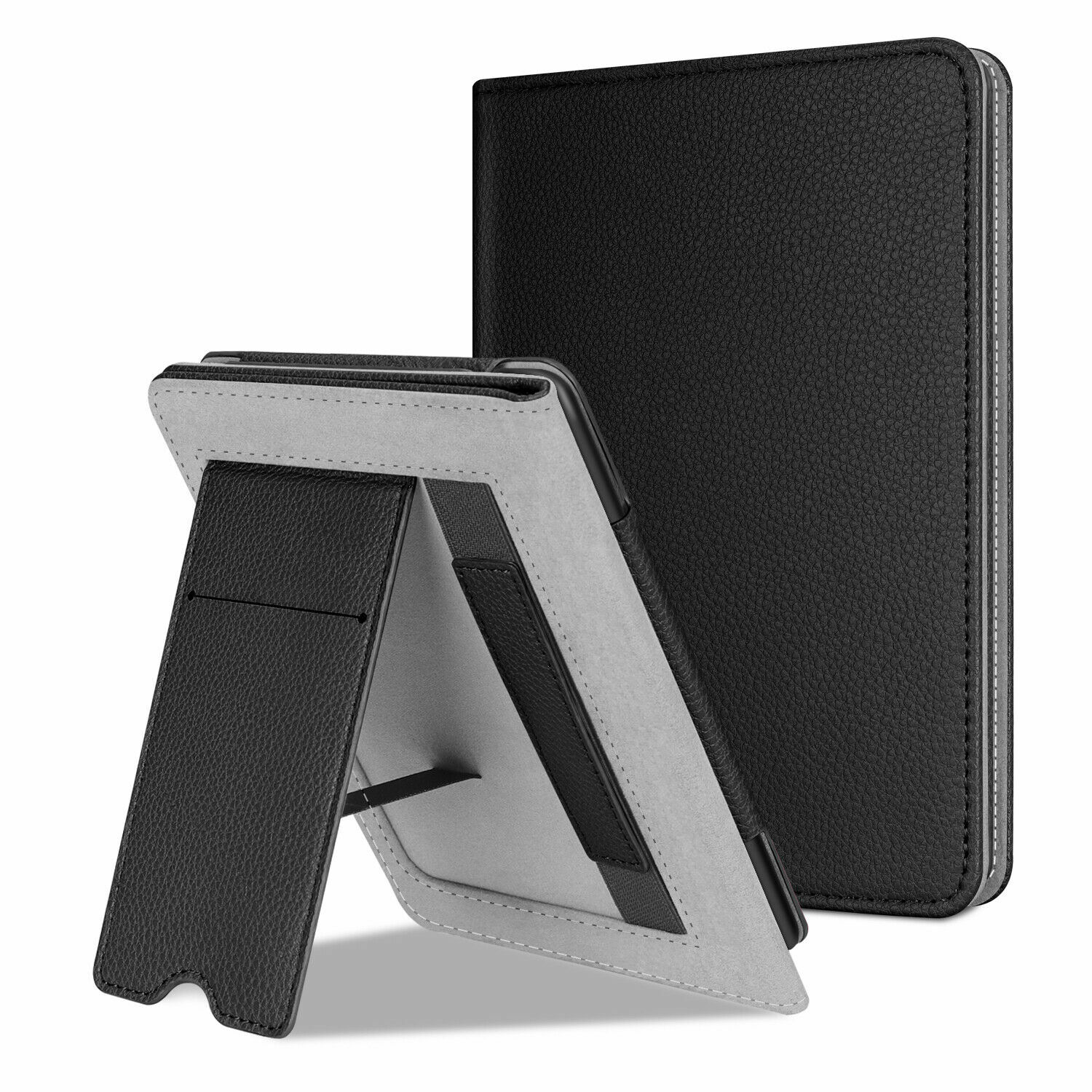 Stand Case for 6" Kindle Paperwhite 2012-2018 leeve Cover w Card Slot Hand Strap