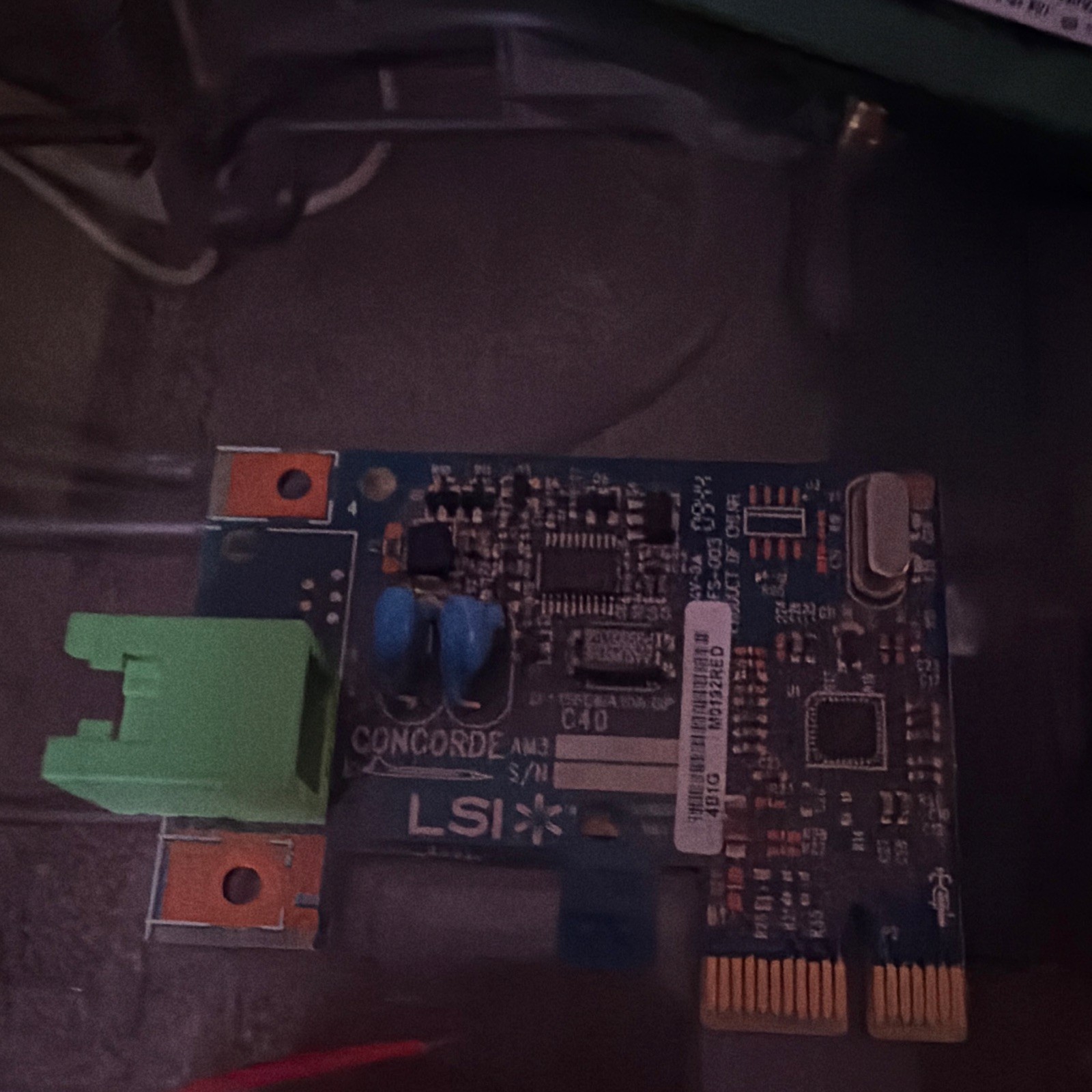 Concord Hp Compact Fax Modem Card