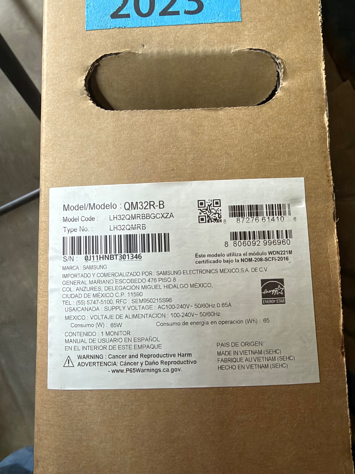 Samsung QM32R-B 32'' Full HD 1080p LCD LED Monitor