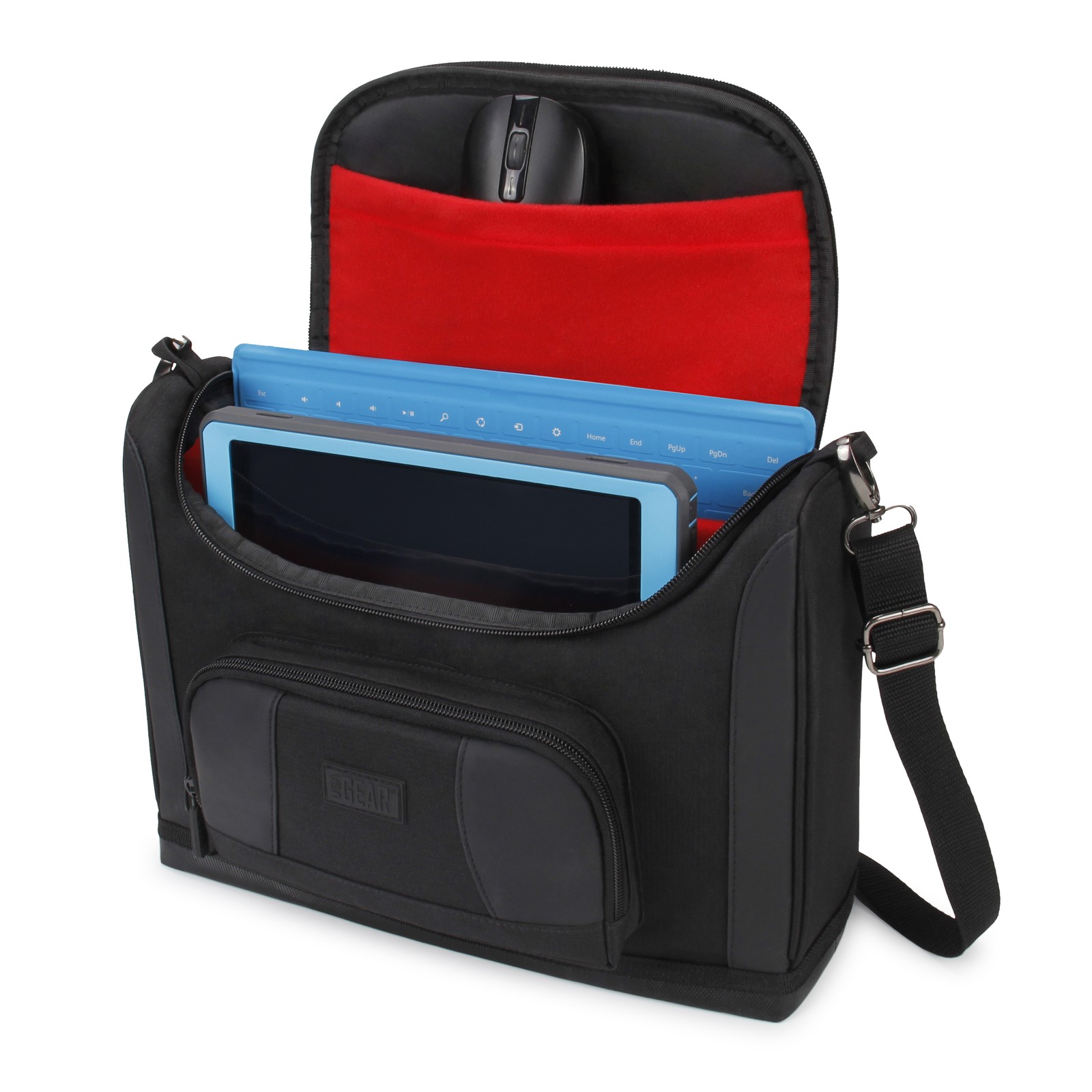 S7 Pro Messenger Bag with Customizable Dividers, Accessory Pockets & Carry Strap