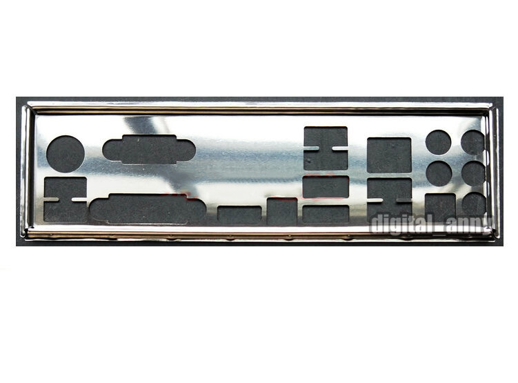 OEM I/O Shield For ASRock A75 Pro4/MVP Motherboard Backplate